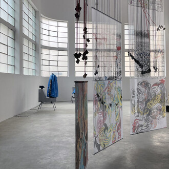 Various artists, Mario Merz Prize 5. Shortlist art exhibition, exhibition view. Courtesy of Fondazione Merz
