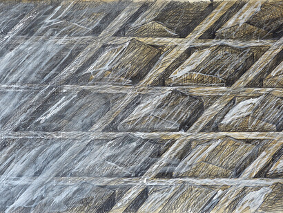 Joachim Bandau, Siedlung (Settlement), 1978. Courtesy of the artist and Galerie Maubert