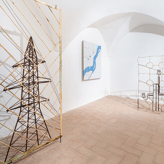 Zhanna Kadyrova, Instrument, exhibition view. Courtesy of Galleria Continua