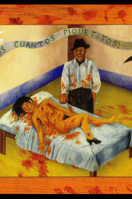 Frida Kahlo; Unos cuantos piquetitos, 1935, Museo Dolores Olmedo, México