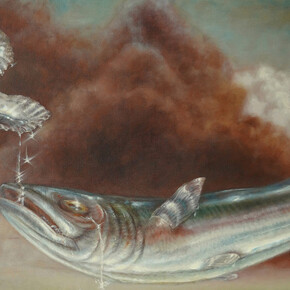 Alexis Trice, Another cloudy day (detail). Courtesy of Good Mother Gallery