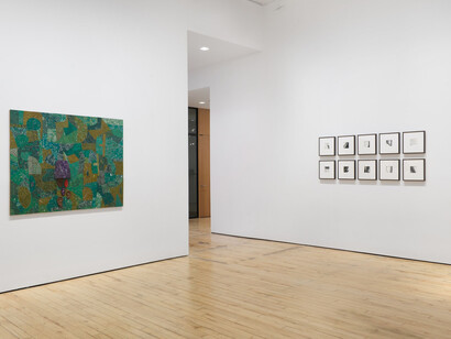 Various artists, All about 25, exhibition view. Courtesy of James Cohan Gallery