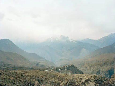 Sasha Bezzubov, Himalayan village, 2016. Courtesy of Front Room Gallery