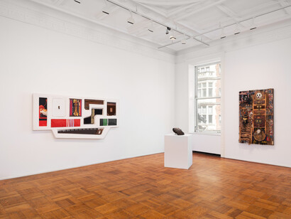 Various artists, Poetry as politics: seeing beyond the object, exhibition view. Courtesy of Tilton Gallery