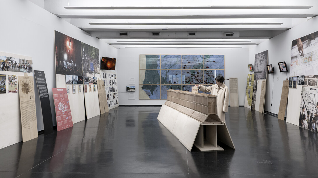 Abitare le rovine del presente, veduta della mostra. Cortesia di MACRO