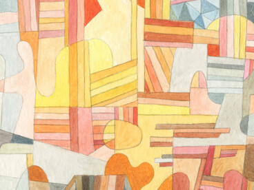 Hiroshima Nights, watercolour 16 x 12cm, Mark Weighton, 2025