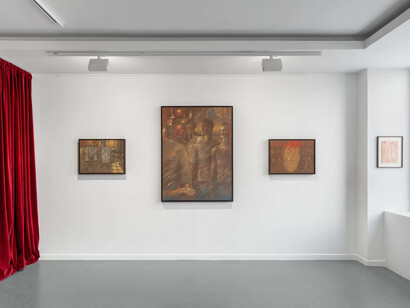 Fabien Adèle, Cycles, exhibition view. Courtesy of Almine Rech