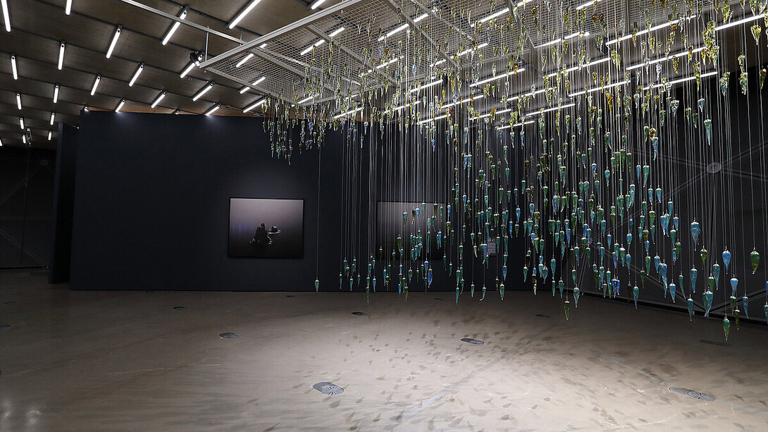 Unseen futures to come. Fall, ausstellungsansicht. Mit freundlicher genehmigung des Kunsthaus Graz