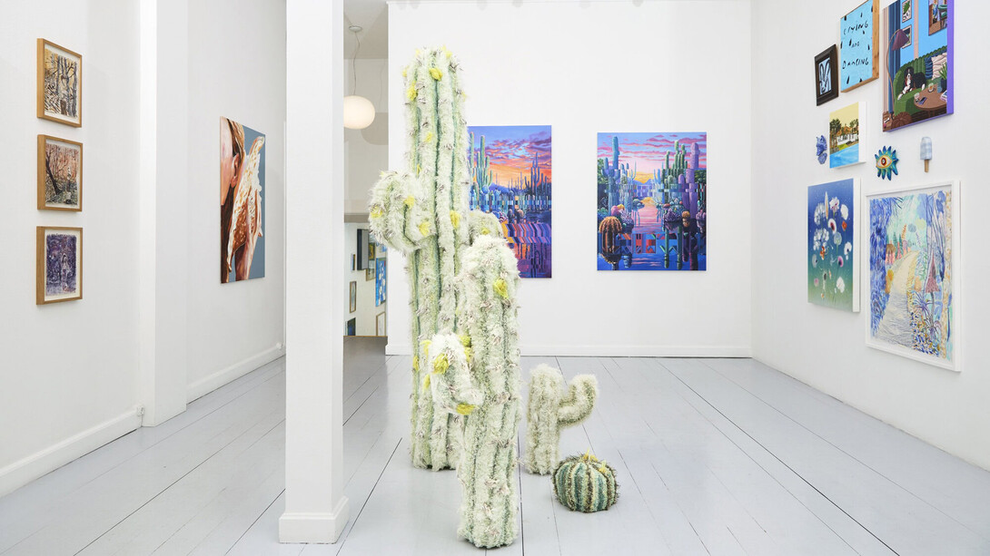 Various artists, Summertime ’25. The annual group show, exhibition view. Courtesy of Galleri Christoffer Egelund