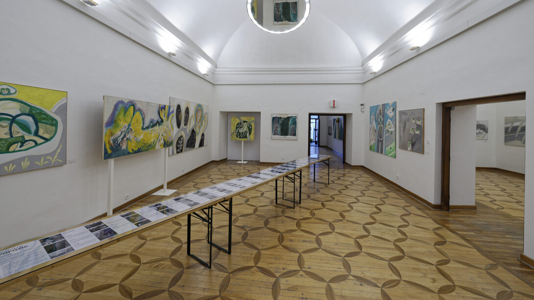 Vladimír Popovič, S. P. I. Š., exhibition view. Courtesy of Galery of Spiš 