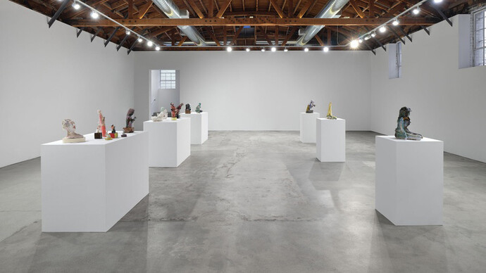 Cynthia Lahti, Trouble, exhibition view. Courtesy of James Fuentes Gallery