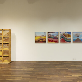 Yto Barrada, ReCollect! Installation views, 2024. Courtesy of Kunsthaus Zürich. Photo by Franca Candrian, Kunsthaus Zürich