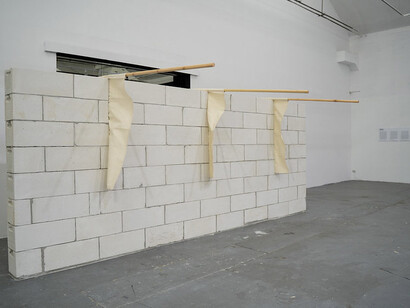 Janusz Bałdyga, Certificate of employment, exhibition view. Courtesy of Galeria Labirynt