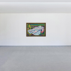 Ernst Ludwig Kirchner erfindet sich neu, ausstellungsansicht. Mit freundlicher genehmigung der Galerie Henze und Ketterer
