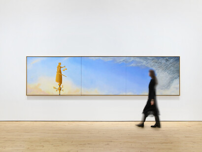 Bruce Richards, Silent sirens, exhibition view. Courtesy of James Cohan Gallery