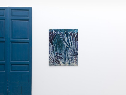 Luis Claramunt, Sevilla, vista de exhibición. Cortesía de la Galería Ehrhardt Flórez