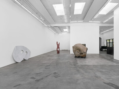 Jone Kvie, salthour, exhibition view. Courtesy of Nils Stærk Gallery