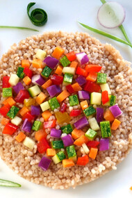 Cous Cous con verdurine colorate