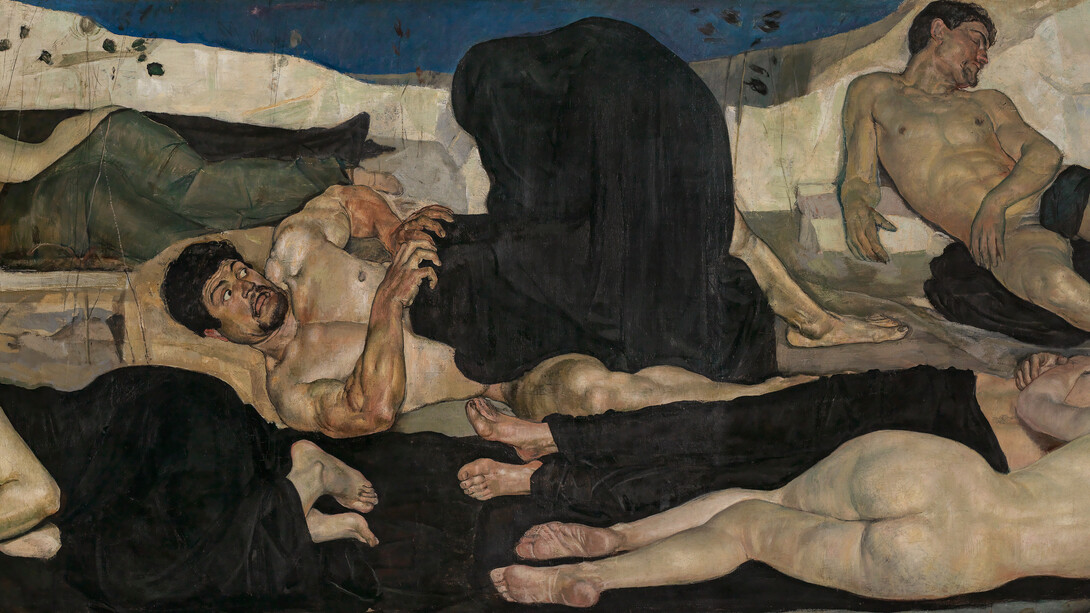 Ferdinand Hodler, Die nacht [The night], 1889–1890. Mit freundlicher genehmigung des Kunstmuseum Bern