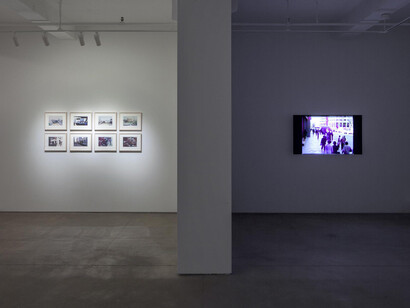 Park Hyunki, Pass through the city, exhibition view. Courtesy of Gallery Hyundai 
