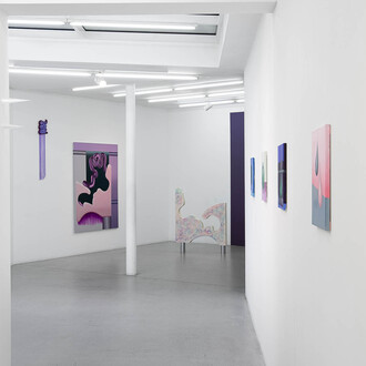 Anna Nero, Subversive sweetness, exhibition view. Courtesy of Galerie Paris·B