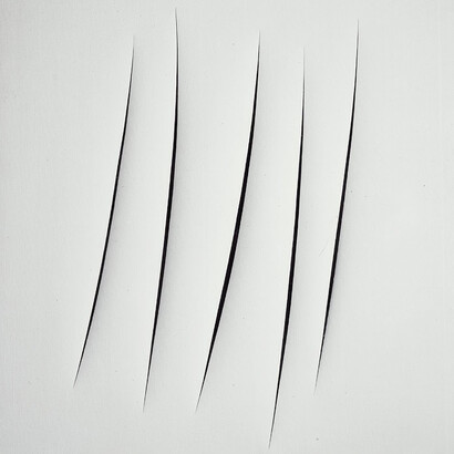 Lucio Fontana, Concetto spaziale, 1961