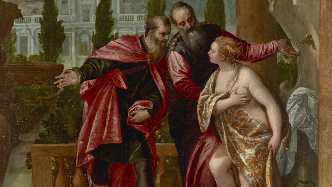 Veronese, Paolo, Susana y los viejos (detalle), hacia 1580. Cortesía del Museo Nacional del Prado