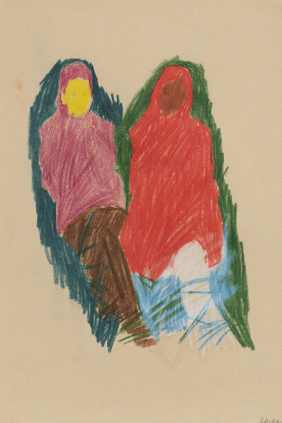 Per Kirkeby, Untitled (detail), 1968. Courtesy of Galleri Bo Bjerggaard