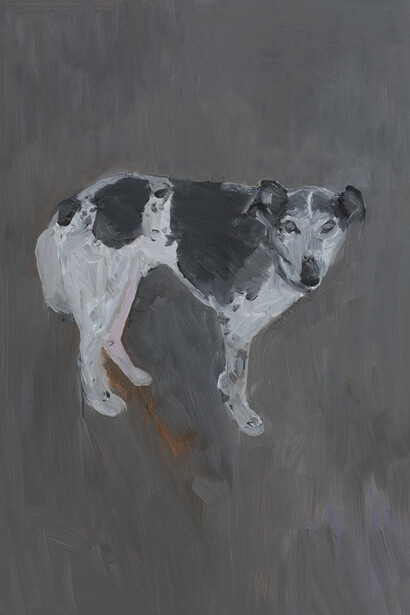 Hans-Peter Thomas, Untitled (ESP - Emotional support paintings), 2023. Courtesy of Galerie Bernd Kugler