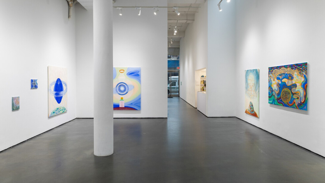 Emily Cheng, In the weave of worlds, exhibition view. Courtesy of Silverlens