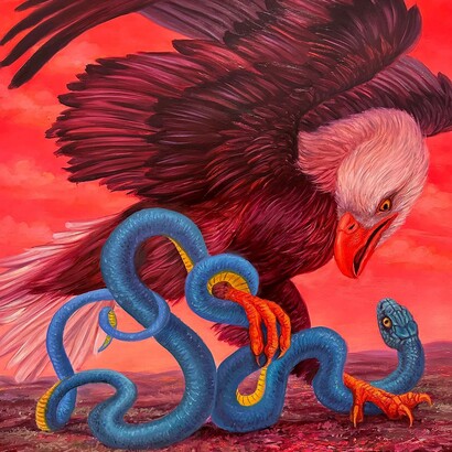 Angela Gram, Blood eagle, 2026. Courtesy of Gallery Poulsen