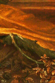 George Frederic Watts, Can These Bones Live?, detail, 1897-8