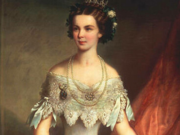Retrato de la Emperatriz Isabel de Austria 1854