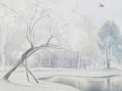 Ron Milewicz, Beside still waters (detail), 2025. Courtesy of Bookstein Projects