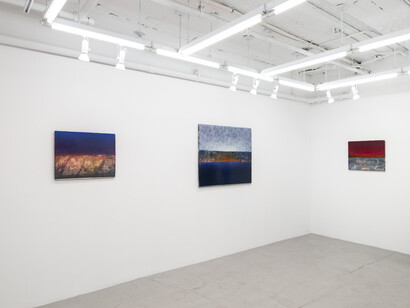 Peter Brock, The end of the myth, exhibition view. Courtesy of Nicelle Beauchene Gallery