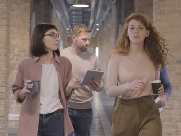 Moments of connection reflect a commitment to fostering a supportive and engaging workplace culture