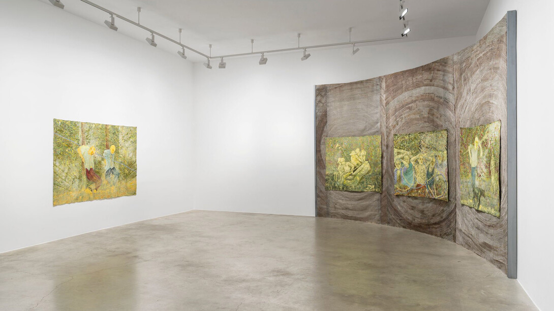 Kathia St. Hilaire, The vocals of the chaotic burst, vue de l'exposition. Avec l'aimable autorisation de Perrotin