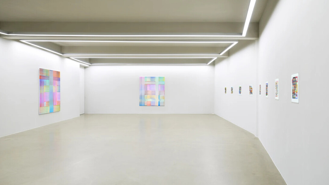 Bernard Frize, The return, exhibition view. Courtesy of Johyun Gallery