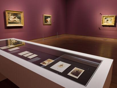Gustave Courbet, Realist and rebel, exhibition view. Courtesy of Leopold Museum