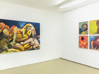 Various artists, Artists in residence 2025, exhibition view. Courtesy of Galerie Krinzinger