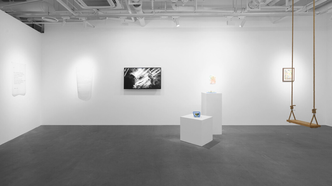 Various artists, Kungfu lightness, exhibition view. Courtesy of Vanguard Gallery