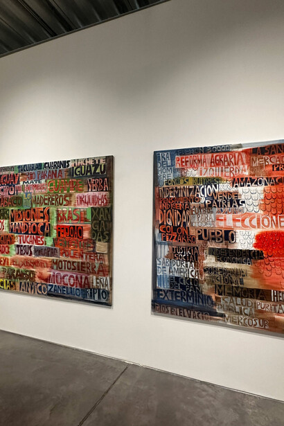 Florencia Böhtlingk, Juro que todo esto sucedió en un día, exhibition view. Courtesy of Hache Gallery