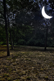 On the right side: Leonid Tishkov, May Private Moon (2003/2022) on the left one: Alvin Curran Gardening with John 1.1 (2006/2020), photo credit: Gino Di Paolo