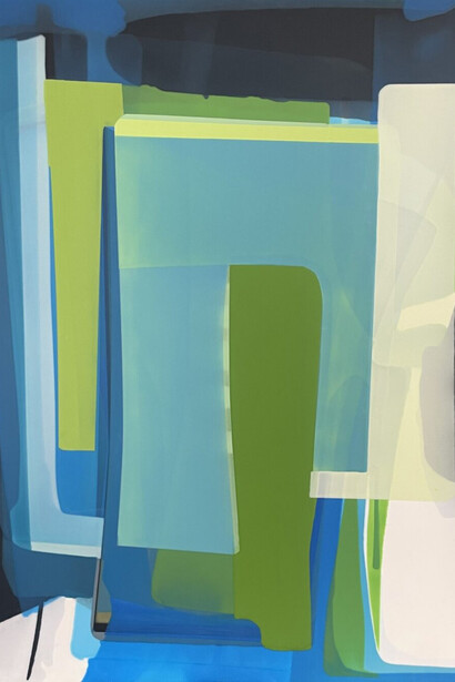 Susan Dory, Voyelles (detail), 2025. Courtesy of Winston Wächter Fine Art