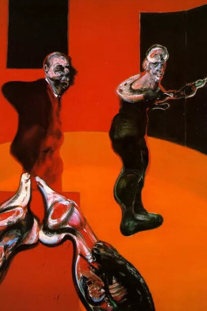 Francis Bacon, Tres estudios para una crucifixión (1962, tríptico)