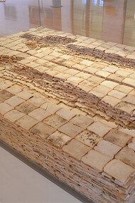 Antony Gormley, Bed, courtesy and copyright Royal Academy of Arts/The Artist