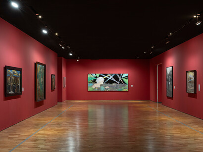 Various artists, Shape of spirituality: special exhibition for the year of the snake, exhibition view. Courtesy of Long Museum