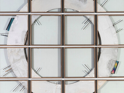 Ishmael Randall-Weeks, Círculo concreto (concrete circle) (detail), 2021. Courtesy of Carpenter Center for the Visual Arts