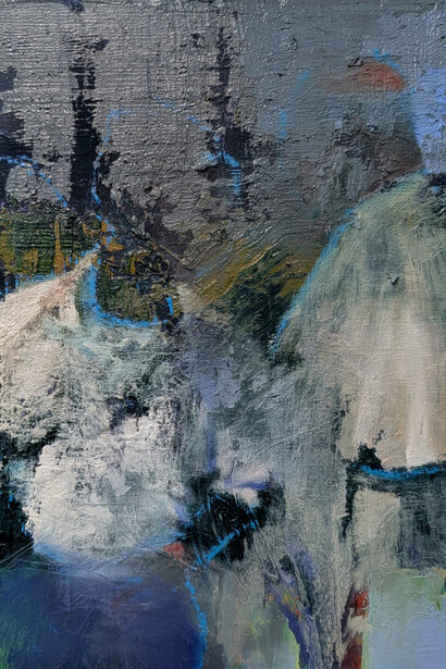 Austin Uzor, Untitled (detail), 2025. Courtesy of Rele Gallery