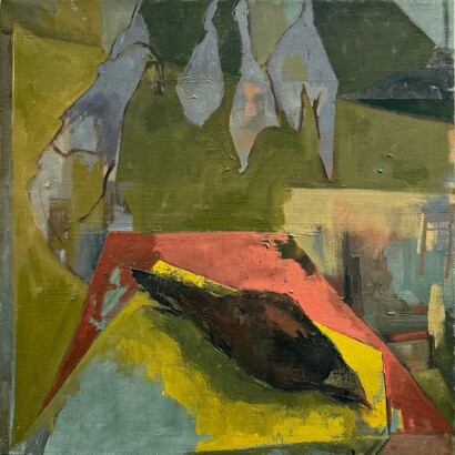 Jennifer Agricola Mojica, Feathers nu 1, 2023. Courtesy of Ruiz-Healy Art